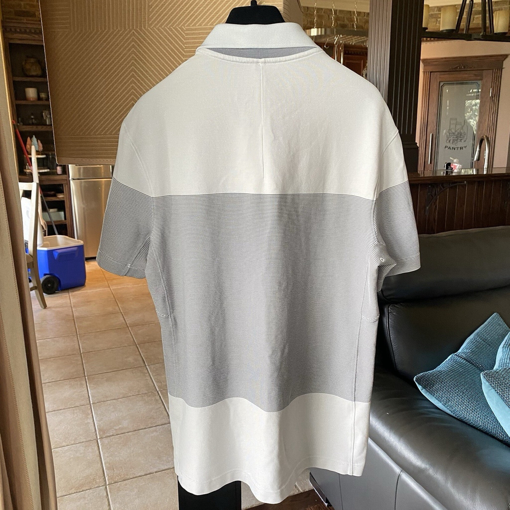 Lululemon Tech Pique Polo Shirt Live In Practice Golf Short Sleeve Mens Large M - Picture 3 of 14